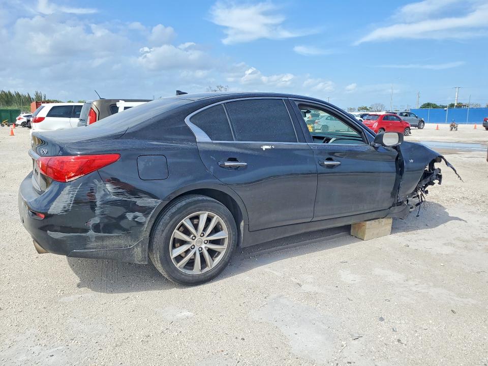 2015 Infiniti Q50 მანქანა იყიდება აუქციონზე, vin: JN1BV7AR5FM398911, აუქციონის ნომერი: 49578396