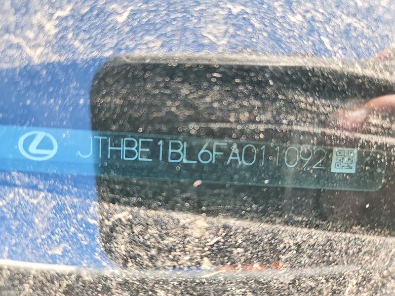 50789976 :رقم المزاد ، JTHBE1BL6FA011092 vin ، 2015 Lexus Gs مزاد بيع