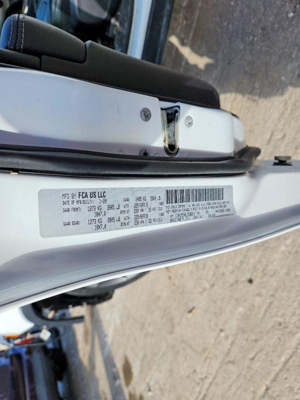Aukcja sprzedaży 2020 Jeep Cherokee, vin: 1C4PJMDX0LD596816, numer aukcji: 50509926