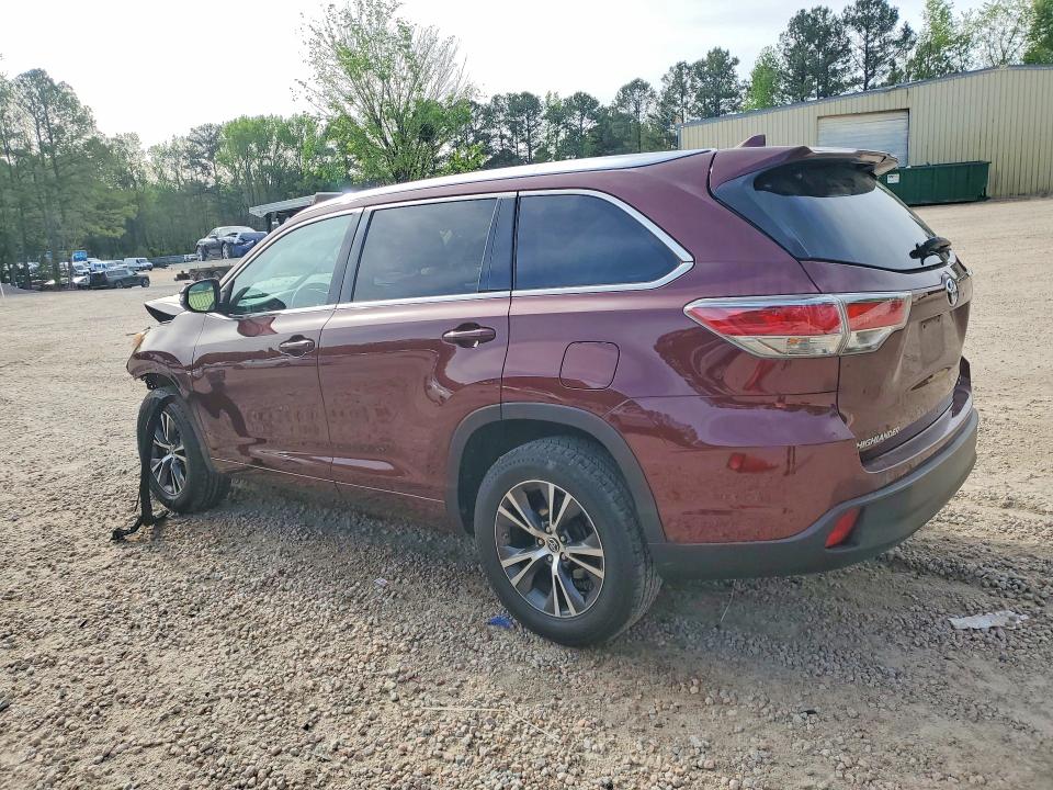 48933676 :رقم المزاد ، 5TDKKRFH3GS125778 vin ، 2016 Toyota Highlander مزاد بيع