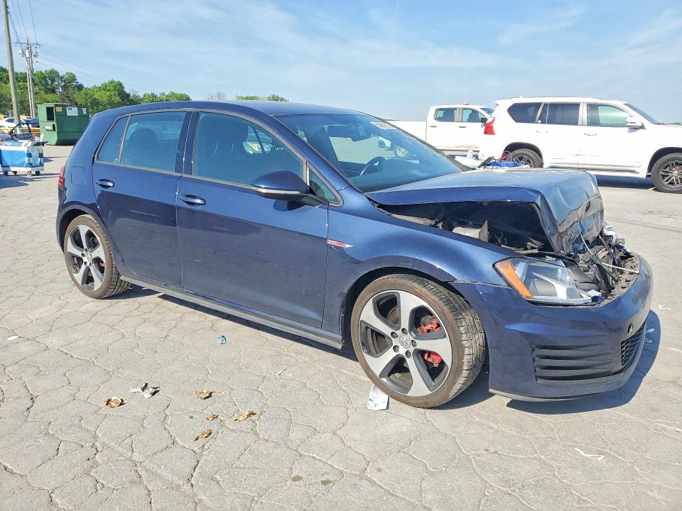 50650316 :رقم المزاد ، 3VW4T7AU1HM062077 vin ، 2017 Volkswagen Gti مزاد بيع