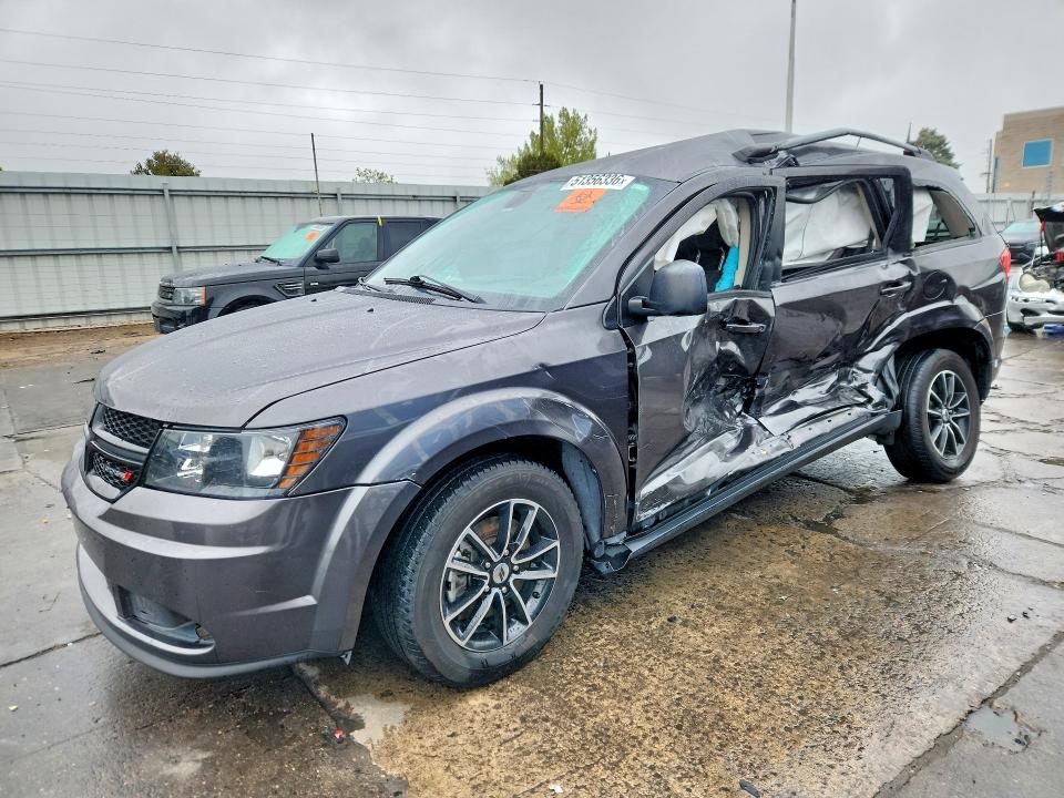 2018 Dodge Journey მანქანა იყიდება აუქციონზე, vin: 3C4PDCABXJT347764, აუქციონის ნომერი: 51356336