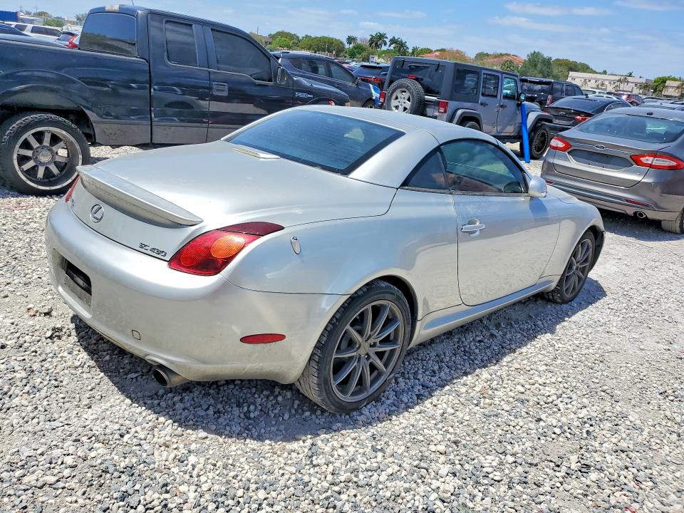 Aukcja sprzedaży 2002 Lexus Sc 430, vin: JTHFN48Y120007019, numer aukcji: 47909486