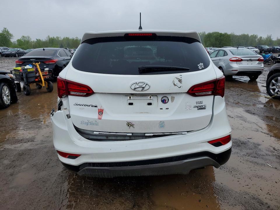 2018 Hyundai Santa Fe Sport მანქანა იყიდება აუქციონზე, vin: 5NMZTDLB3JH065381, აუქციონის ნომერი: 51469206