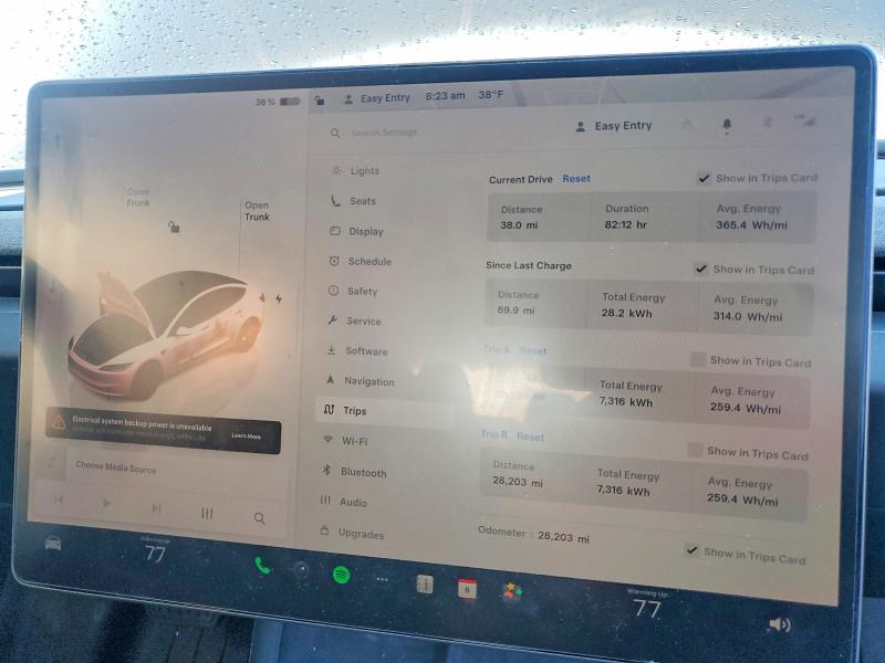 Продаж на аукціоні авто 2025 Tesla Model 3, vin: 5YJ3E1EB6SF989697, номер лоту: 48943266