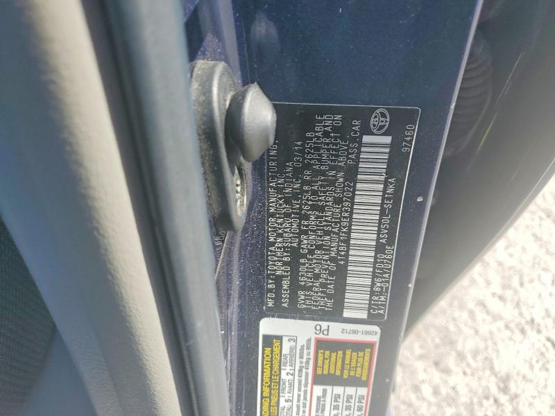 Продаж на аукціоні авто 2014 Toyota Camry, vin: 4T4BF1FK9ER397022, номер лоту: 51651976