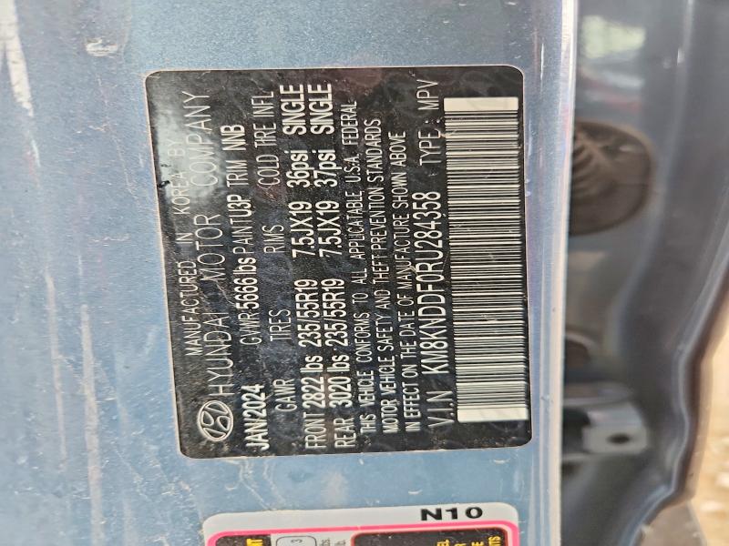2024 Hyundai Ioniq 5 მანქანა იყიდება აუქციონზე, vin: KM8KNDDF0RU284358, აუქციონის ნომერი: 50653716