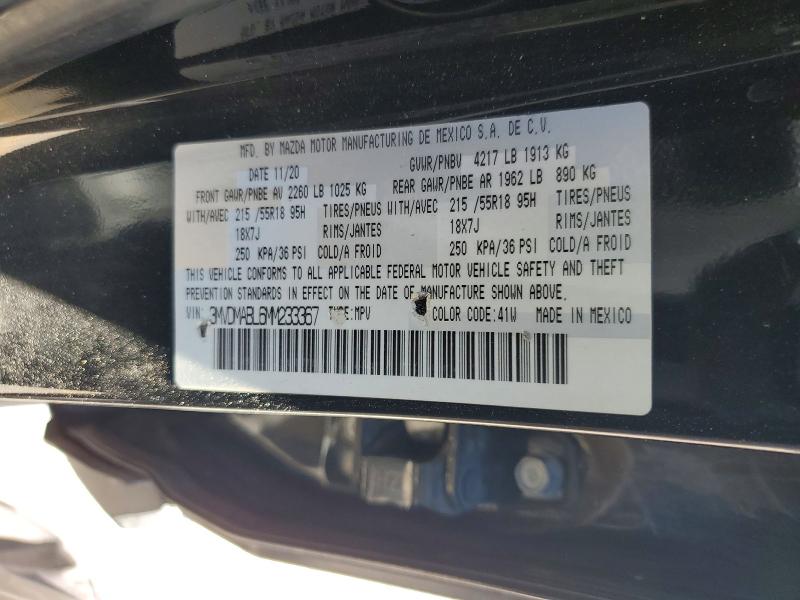Продажа на аукционе авто 2021 Mazda Cx-30, vin: 3MVDMABL6MM233367, номер лота: 49991416
