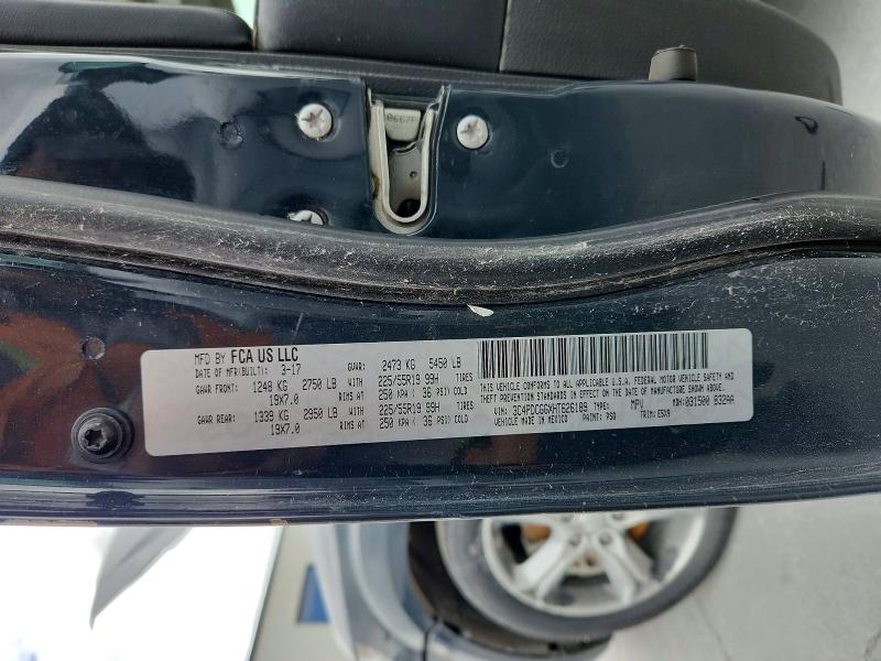 Продаж на аукціоні авто 2017 Dodge Journey, vin: 3C4PDCGGXHT626189, номер лоту: 47074956