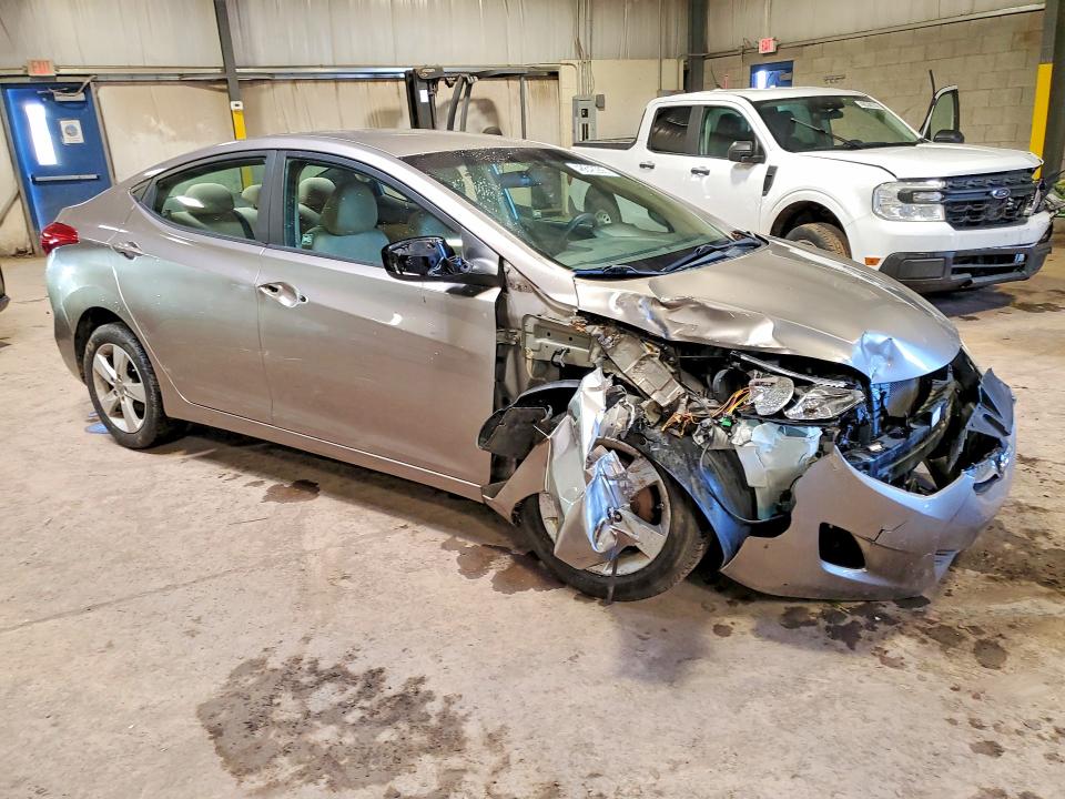 2011 Hyundai Elantra მანქანა იყიდება აუქციონზე, vin: 5NPDH4AE8BH040392, აუქციონის ნომერი: 48843286