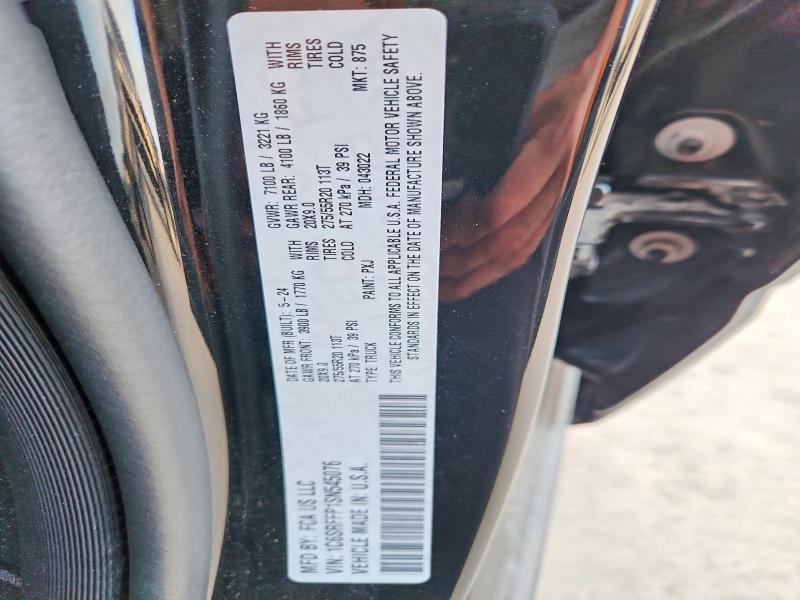 Продажа на аукционе авто 2025 Ram 1500, vin: 1C6SRFFP1SN545076, номер лота: 48982156