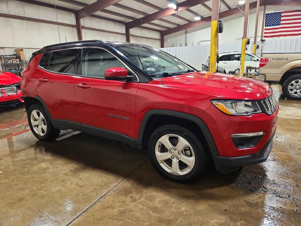 2019 Jeep Compass მანქანა იყიდება აუქციონზე, vin: 3C4NJDBBXKT601821, აუქციონის ნომერი: 50558986