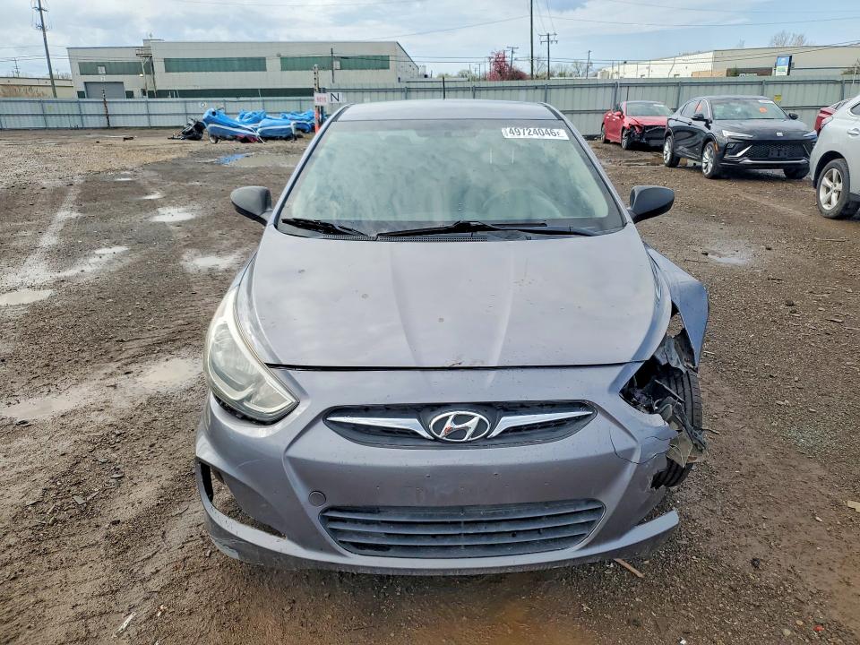 49724046 :رقم المزاد ، KMHCT5AE0HU310516 vin ، 2017 Hyundai Accent مزاد بيع