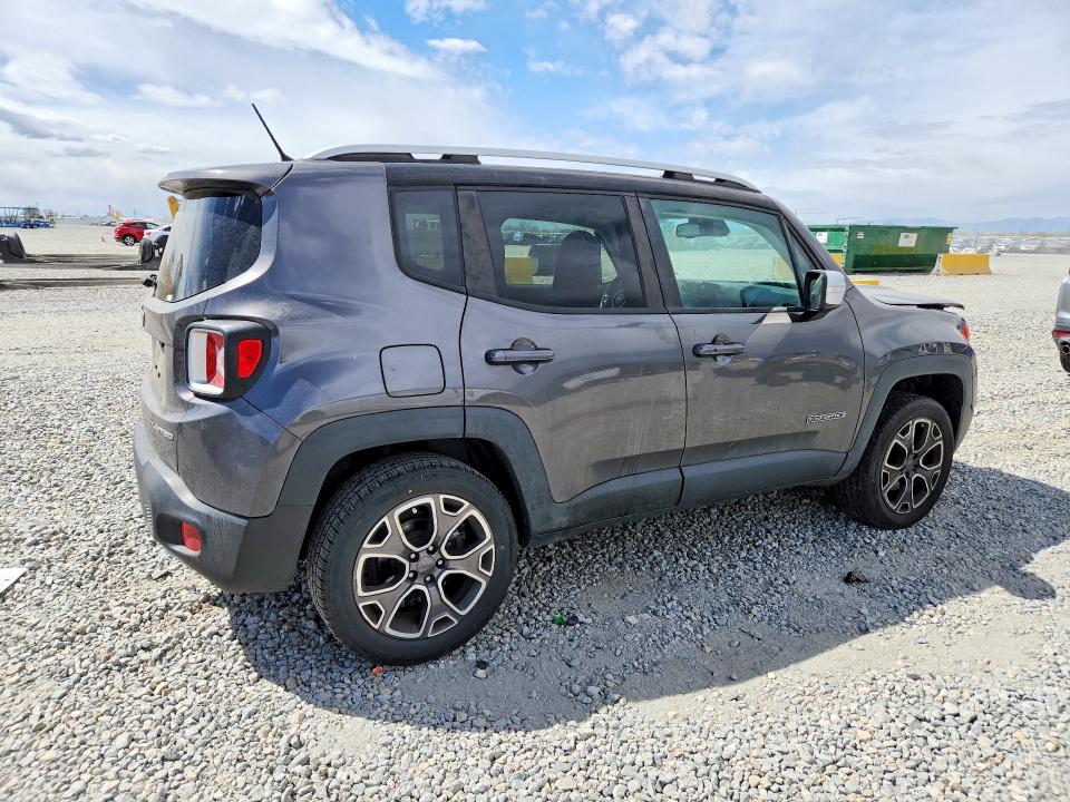 2017 Jeep Renegade მანქანა იყიდება აუქციონზე, vin: ZACCJBDB1HPF21395, აუქციონის ნომერი: 49890916