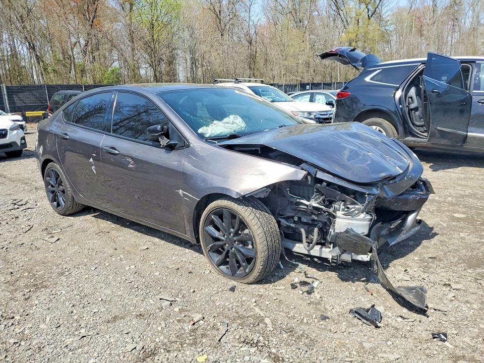 48775646 :رقم المزاد ، 1C3CDFFA5GD822014 vin ، 2016 Dodge Dart مزاد بيع