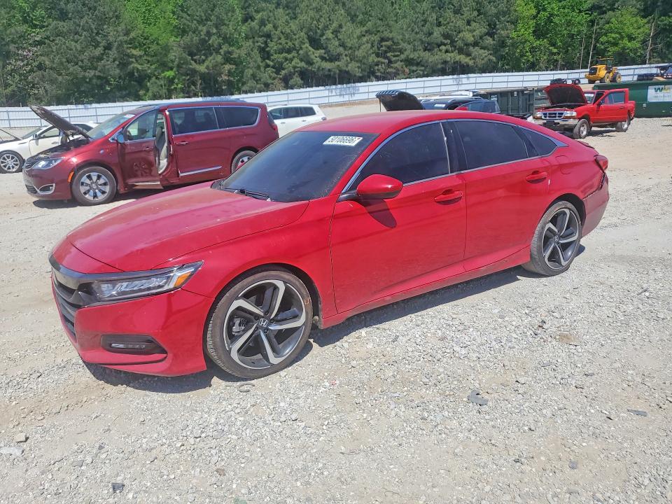 50106696 :رقم المزاد ، 1HGCV1F38JA114475 vin ، 2018 Honda Accord مزاد بيع