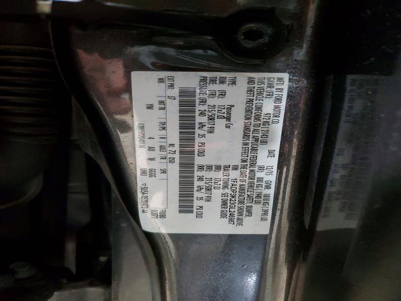 Продажа на аукционе авто 2016 Ford Focus, vin: 1FADP3K23GL246987, номер лота: 48486806