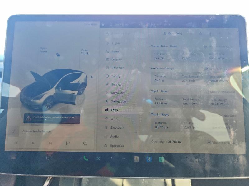Aukcja sprzedaży 2022 Tesla Model Y, vin: 7SAYGDEE8NA012044, numer aukcji: 50557996