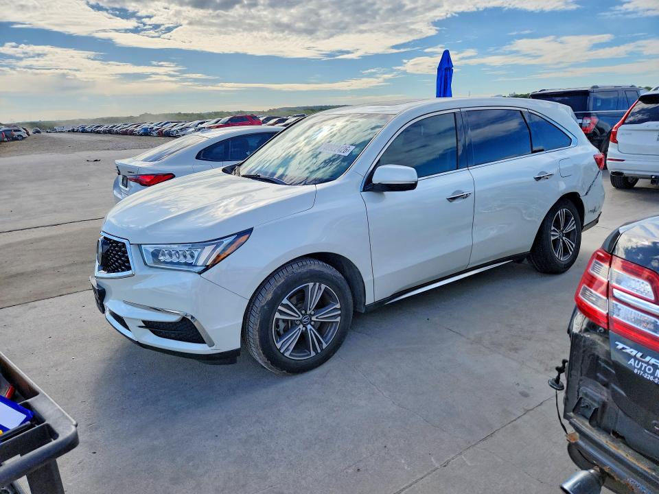 2017 Acura Mdx მანქანა იყიდება აუქციონზე, vin: 5FRYD4H30HB019575, აუქციონის ნომერი: 48922426