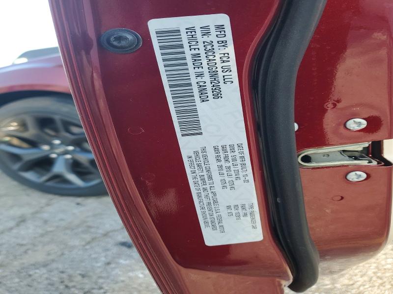 Продаж на аукціоні авто 2022 Chrysler 300, vin: 2C3CCADG8NH249266, номер лоту: 49574686