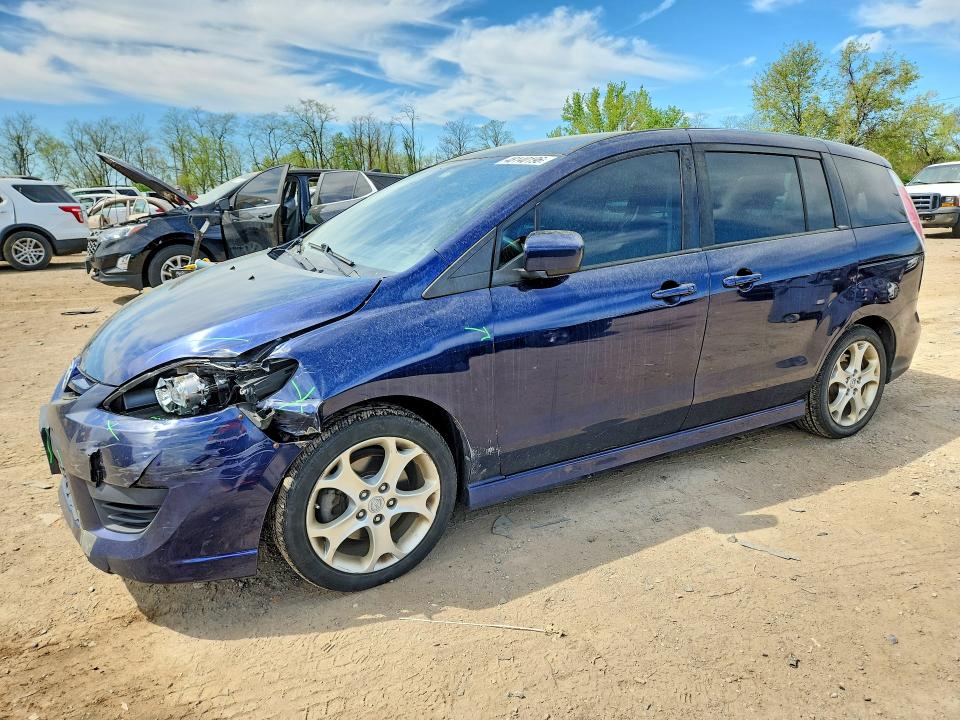 2010 Mazda 5 მანქანა იყიდება აუქციონზე, vin: JM1CR2WL7A0384750, აუქციონის ნომერი: 48140196