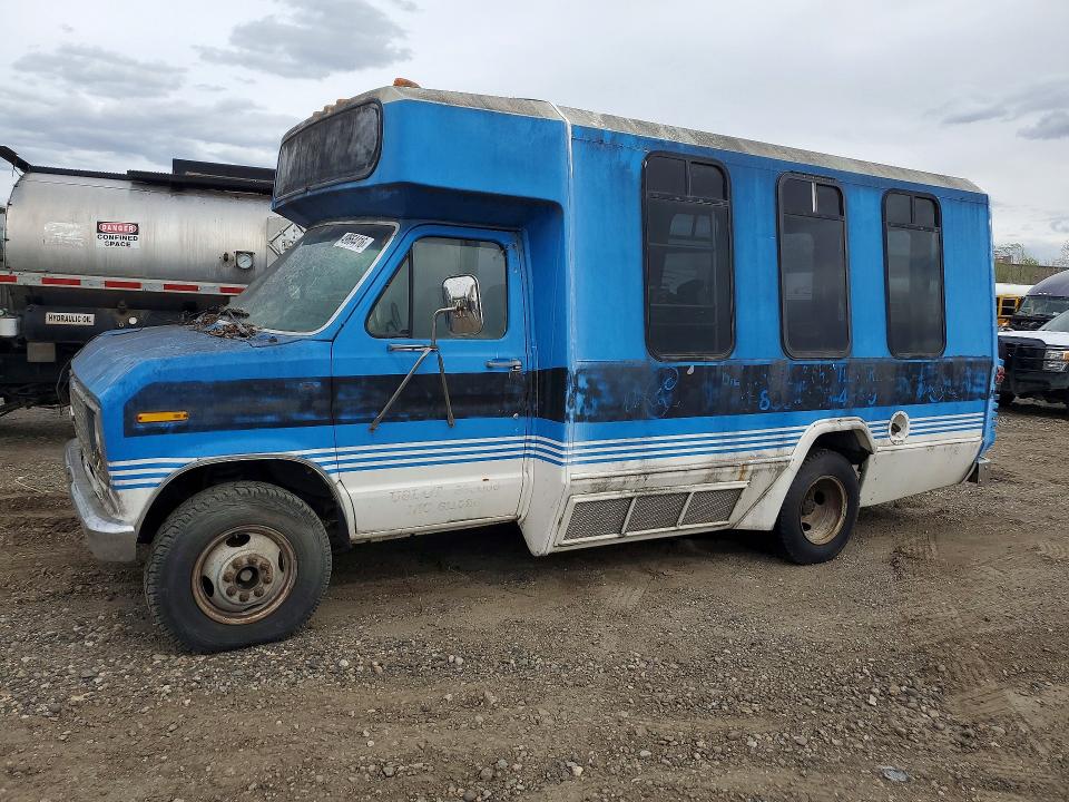 1990 Ford Econoline მანქანა იყიდება აუქციონზე, vin: 1FDKE30H7LHA73417, აუქციონის ნომერი: 49664416
