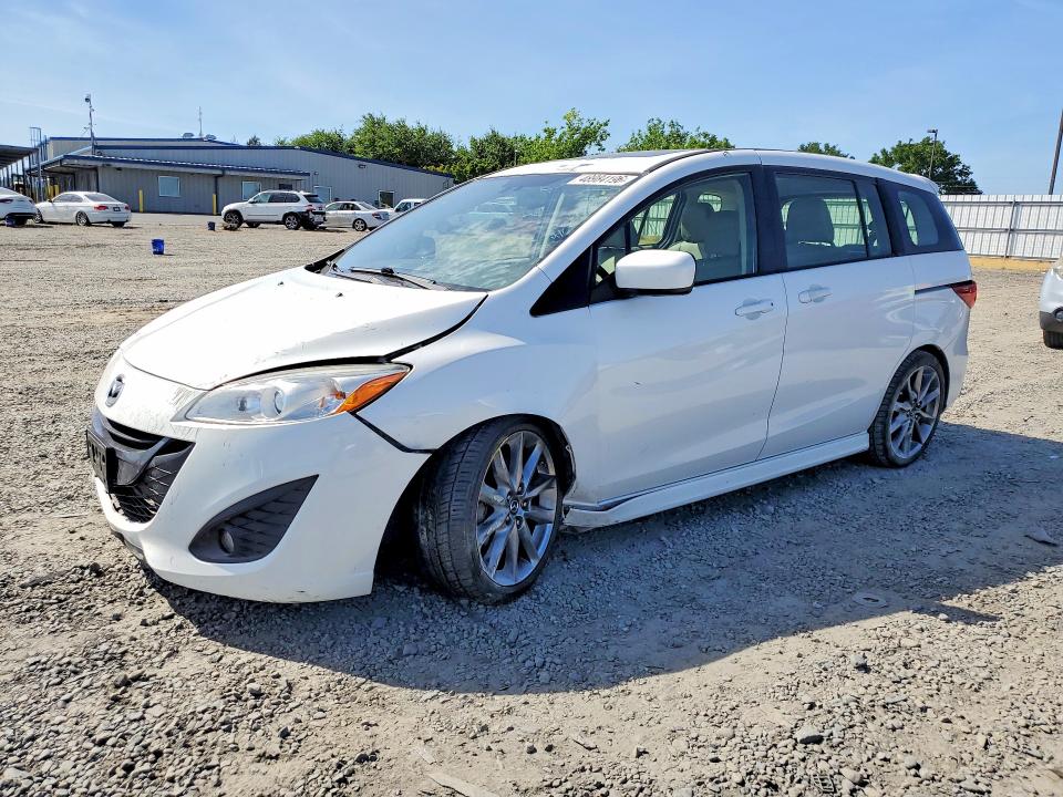 48984196 :رقم المزاد ، JM1CW2DL1C0124312 vin ، 2012 Mazda 5 مزاد بيع