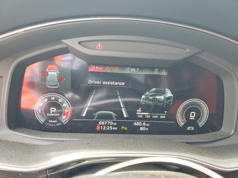 2021 Audi Q8 მანქანა იყიდება აუქციონზე, vin: WA1EVAF18MD003637, აუქციონის ნომერი: 49383096