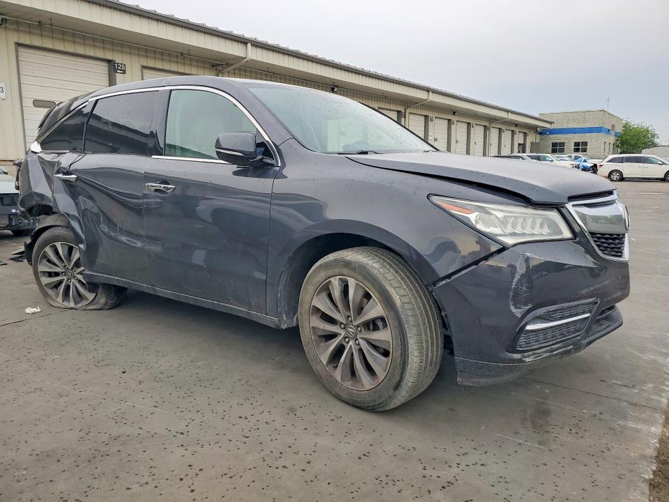 2015 Acura Mdx მანქანა იყიდება აუქციონზე, vin: 5FRYD4H40FB013183, აუქციონის ნომერი: 51338176