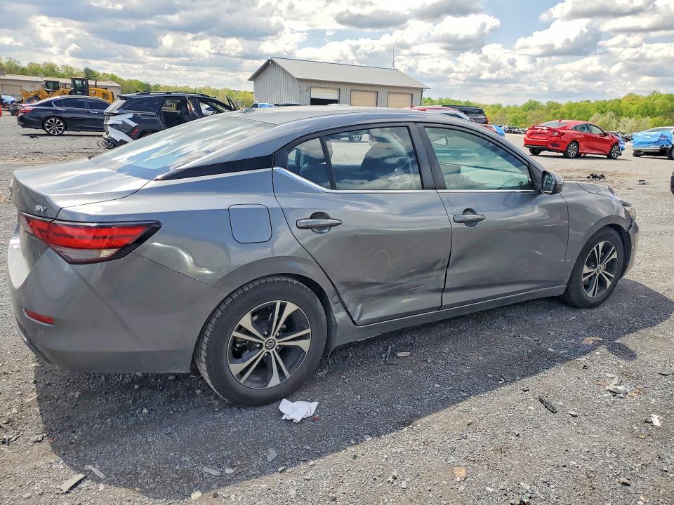 52041436 :رقم المزاد ، 3N1AB8CV2MY303574 vin ، 2021 Nissan Sentra مزاد بيع