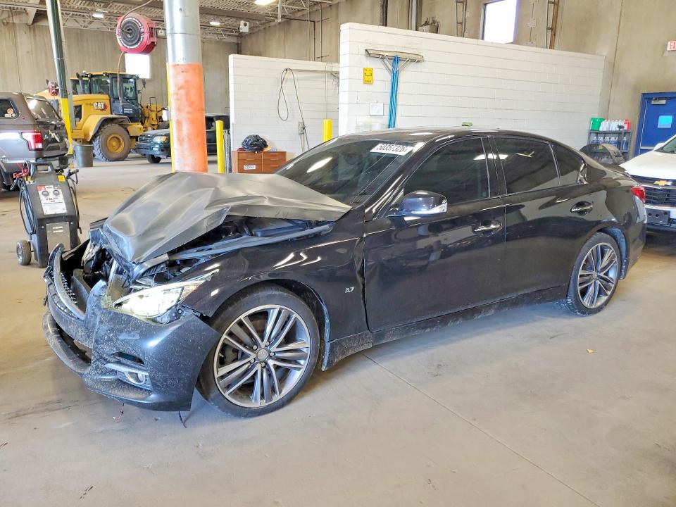 50357326 :رقم المزاد ، JN1BV7AR9EM706385 vin ، 2014 Infiniti Q50 مزاد بيع