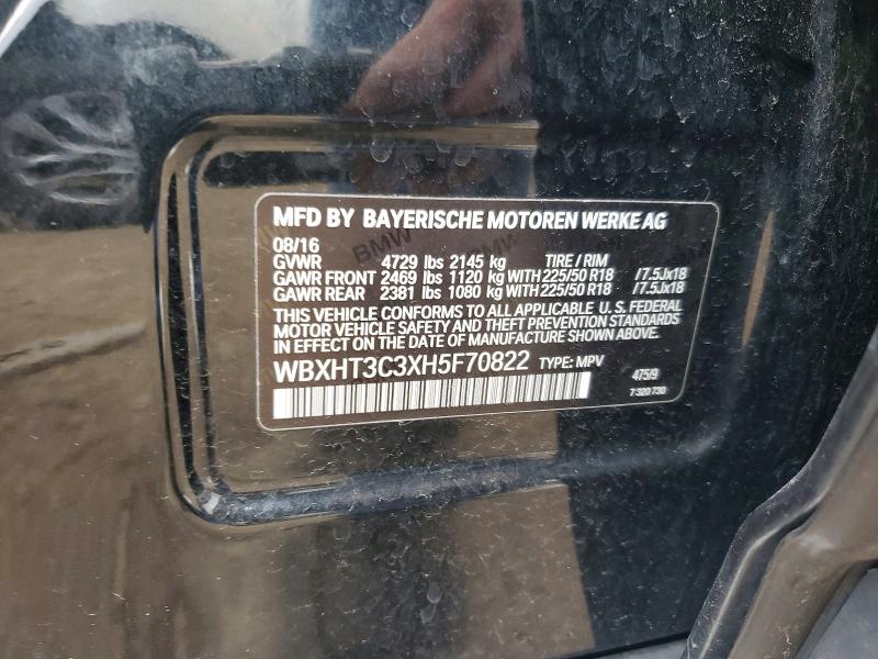 Продажа на аукционе авто 2017 Bmw X1, vin: WBXHT3C3XH5F70822, номер лота: 50489126