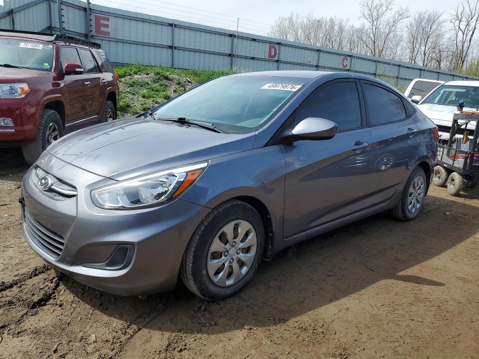 2016 Hyundai Accent მანქანა იყიდება აუქციონზე, vin: KMHCT4AE3GU110982, აუქციონის ნომერი: 49979876
