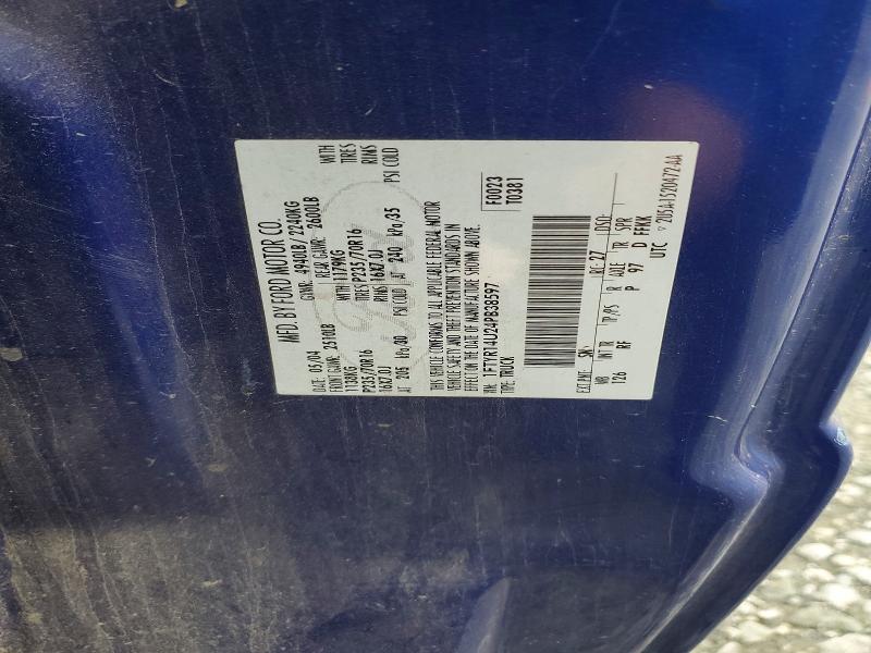 2004 Ford Ranger მანქანა იყიდება აუქციონზე, vin: 1FTYR14U24PB38597, აუქციონის ნომერი: 52030216
