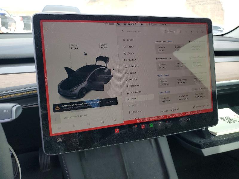 Aukcja sprzedaży 2023 Tesla Model 3, vin: 5YJ3E1EB7PF660630, numer aukcji: 48421986