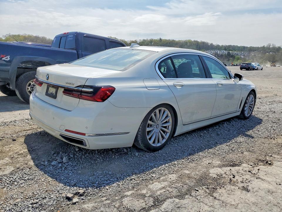 50219256 :رقم المزاد ، WBA7T4C07LGF97409 vin ، 2020 Bmw 740 مزاد بيع