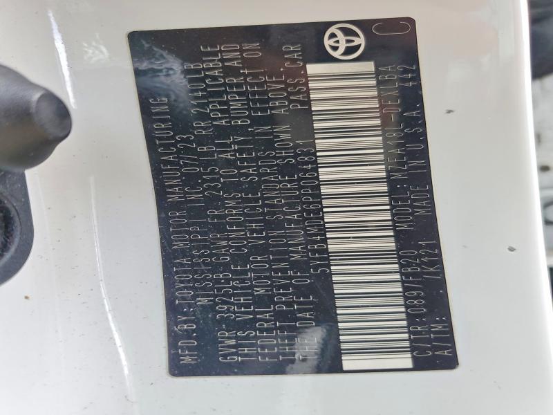 51079906 :رقم المزاد ، 5YFB4MDE6PP064831 vin ، 2023 Toyota Corolla مزاد بيع