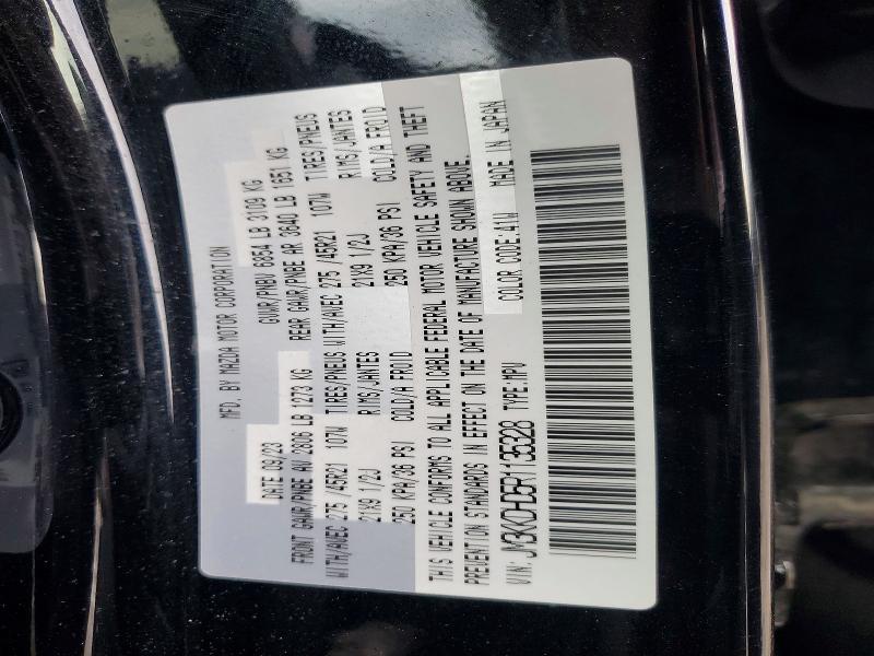 Продаж на аукціоні авто 2024 Mazda Cx-90, vin: JM3KKDHD5R1135328, номер лоту: 50764836