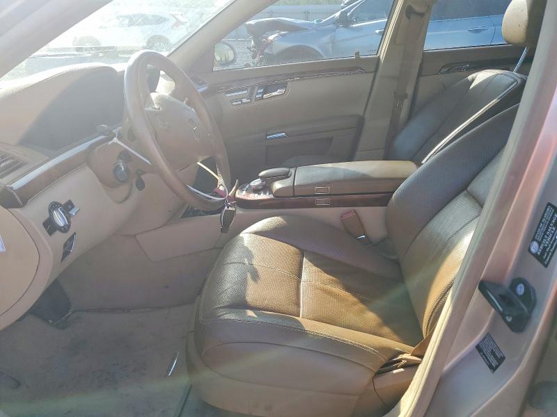 Продажа на аукционе авто 2007 Mercedes-benz S, vin: WDDNG71X87A049186, номер лота: 50675716