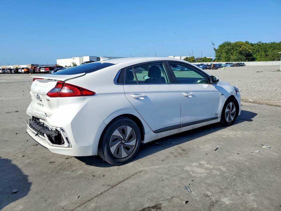 2019 Hyundai Ioniq Hybrid მანქანა იყიდება აუქციონზე, vin: KMHC75LC1KU105553, აუქციონის ნომერი: 49019826