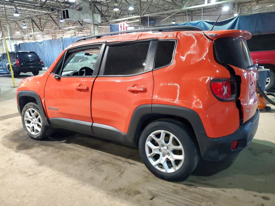 Продаж на аукціоні авто 2016 Jeep Renegade, vin: ZACCJBBT8GPE38895, номер лоту: 49140896