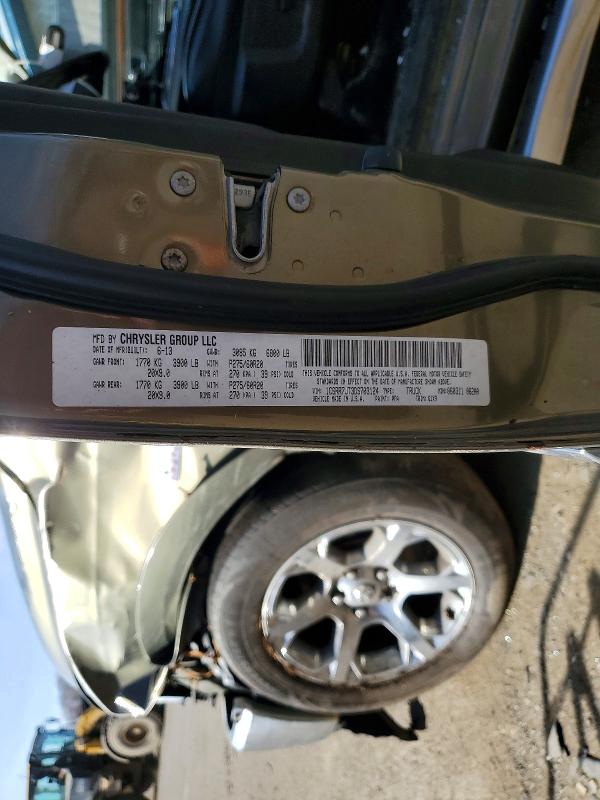 49478876 :رقم المزاد ، 1C6RR7JT3DS703124 vin ، 2013 Ram 1500 مزاد بيع