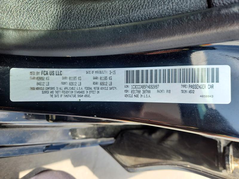 Aukcja sprzedaży 2015 Chrysler 200, vin: 1C3CCCAB5FN692097, numer aukcji: 49668276