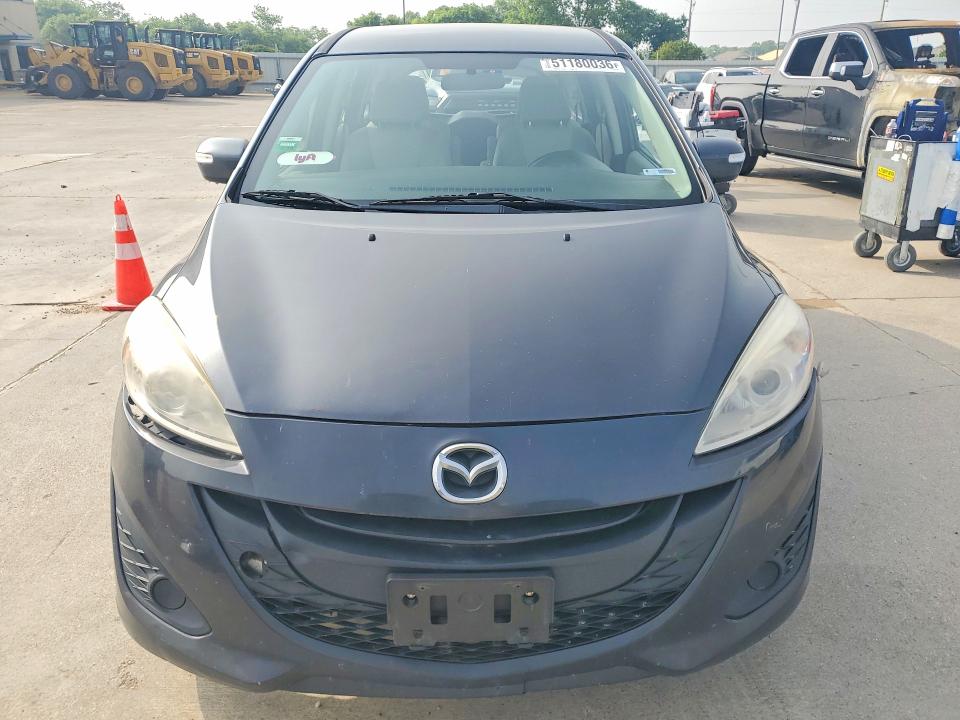2013 Mazda 5 მანქანა იყიდება აუქციონზე, vin: JM1CW2BL2D0146811, აუქციონის ნომერი: 51180036