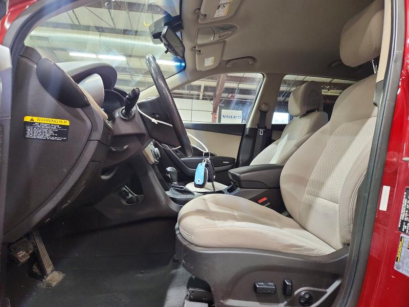 52017206 :رقم المزاد ، 5XYZUDLB9HG491707 vin ، 2017 Hyundai Santa Fe Sport مزاد بيع