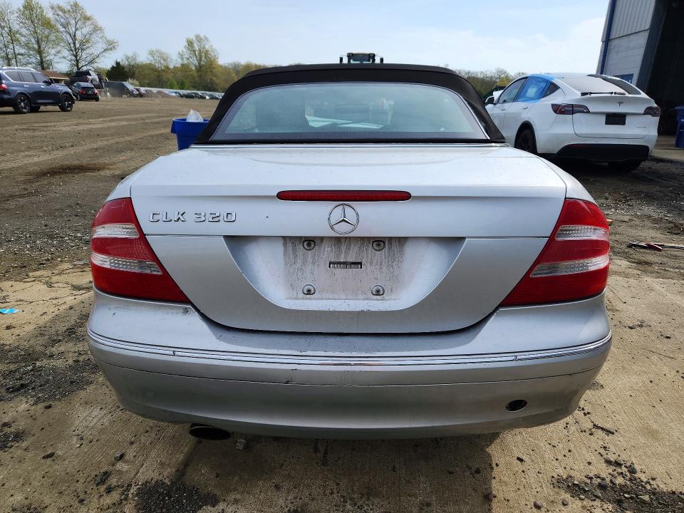 2005 Mercedes-benz Clk მანქანა იყიდება აუქციონზე, vin: WDBTK65G25T050869, აუქციონის ნომერი: 49765276