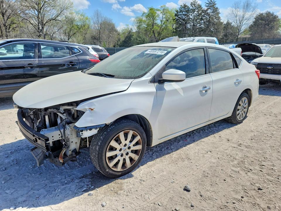 2017 Nissan Sentra მანქანა იყიდება აუქციონზე, vin: 3N1AB7AP9HY283909, აუქციონის ნომერი: 48587216