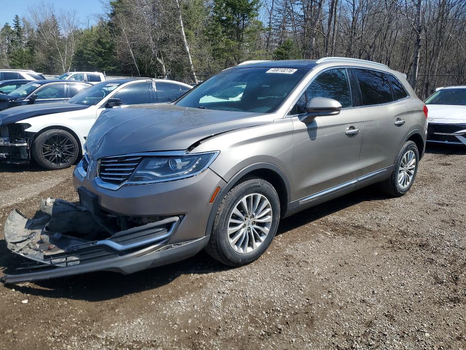 2016 Lincoln Mkx მანქანა იყიდება აუქციონზე, vin: 2LMTJ8KR2GBL56236, აუქციონის ნომერი: 48610276