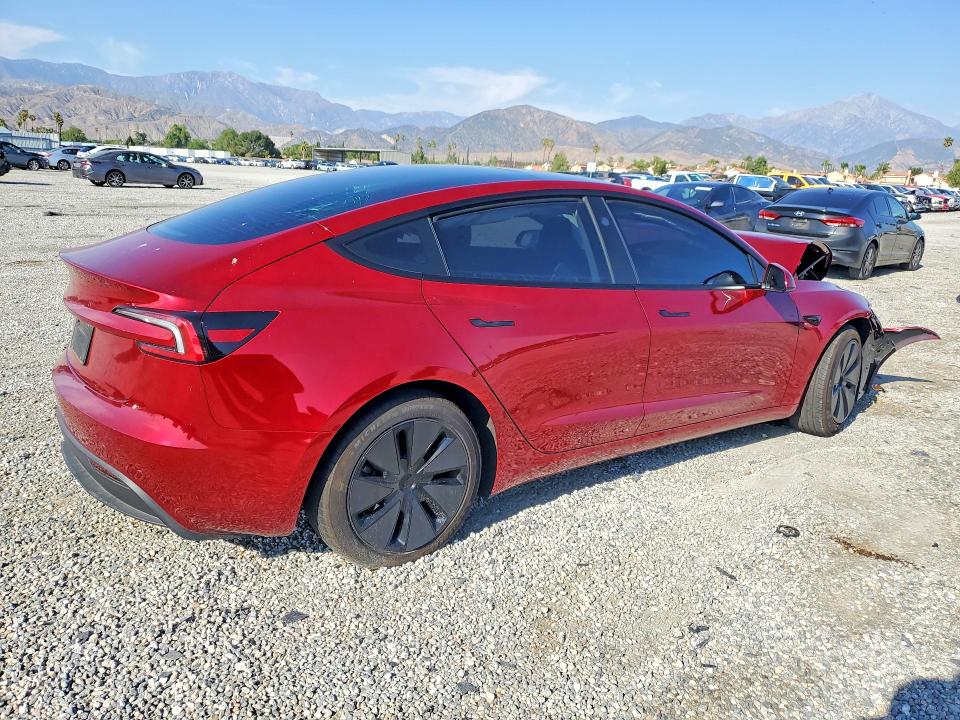 Продаж на аукціоні авто 2025 Tesla Model 3, vin: 5YJ3E1EA6SF047267, номер лоту: 50127596