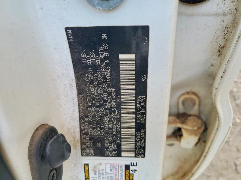 Aukcja sprzedaży 2005 Toyota Highlander, vin: JTEGD21A450114477, numer aukcji: 50286016